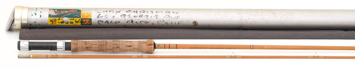 R.L. Winston Bamboo Rod SF-Era 8'9" 2/1 #7 - ferrules and tip tops detail