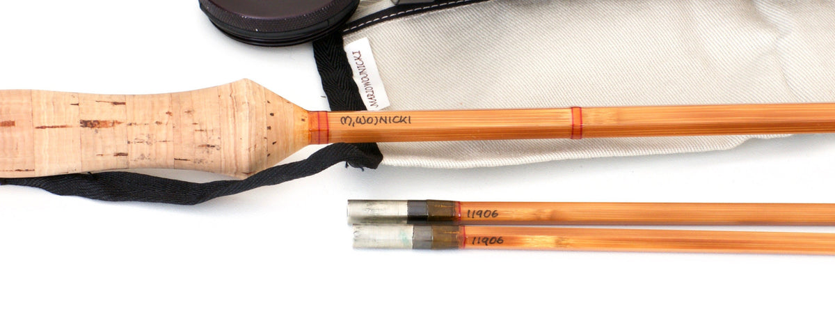 Wojnicki, Mario -- Model 262F6 -- 8'7 6wt HB Hex Bamboo Rod 