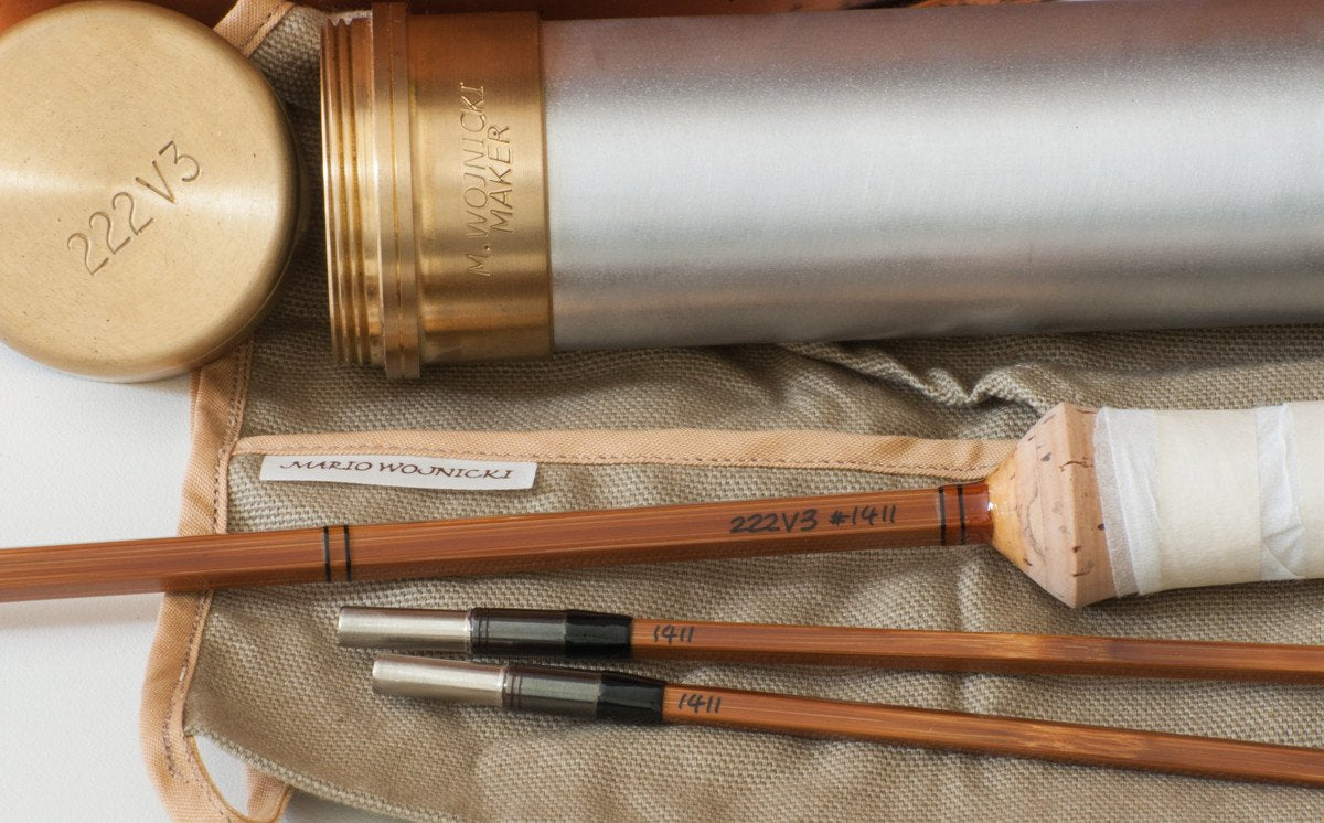 Wojnicki, Mario -- 7'3 2/2 3wt HB Penta Bamboo Rod 