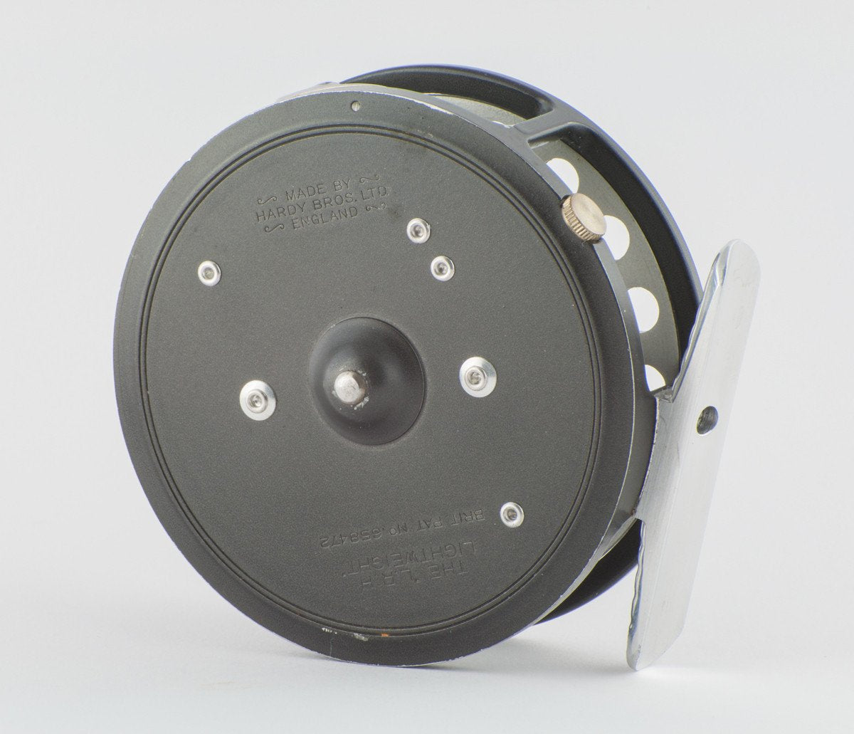 Hardy LRH Lightweight fly reel with leather case