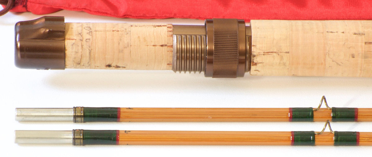 Pezon et Michel Super Parabolic PPP, "Featherweight" Type Glenn Clark Bamboo Rod 6'3 5wt