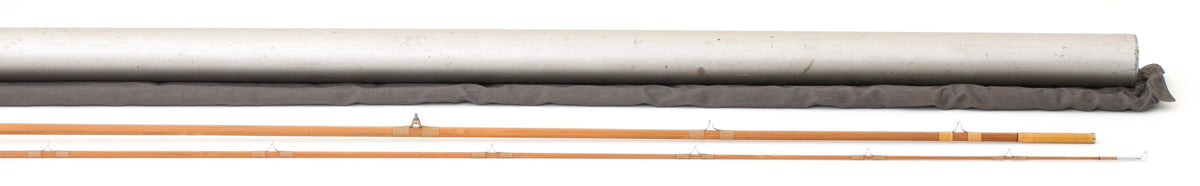 R.L. Winston Bamboo Rod SF-Era 8'9" 2/1 #7 - rod sections with guides and wraps