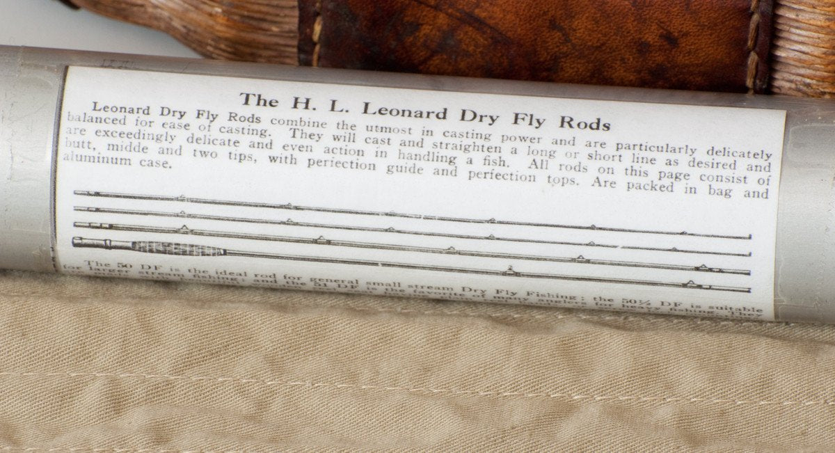 Leonard, HL - Model 49DF Tournament Bamboo Rod 