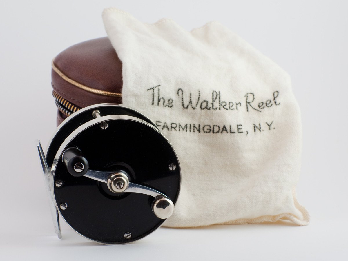 Walker T/R-3 - 3" Nickel Silver Trout Fly Reel 