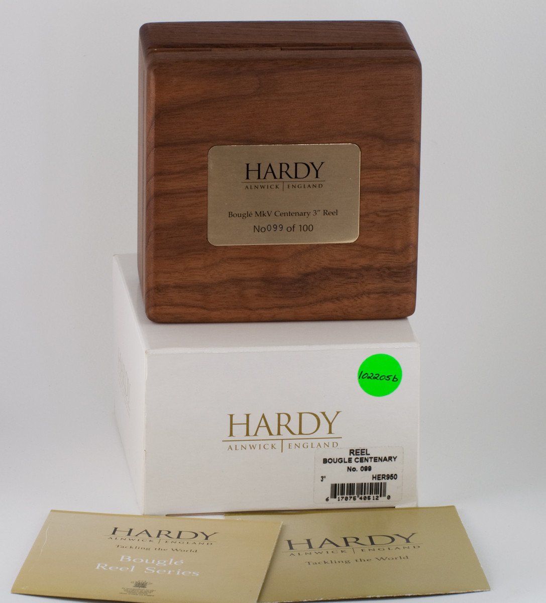 Hardy Bougle MKV Centenary Limited Edition 3" Fly Reel - Gold 