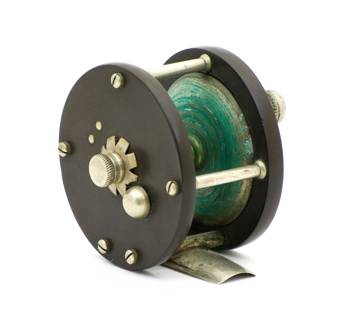 Julius Vom Hofe Ebonite Rimmed Fly Reel (Size 3 1/2)