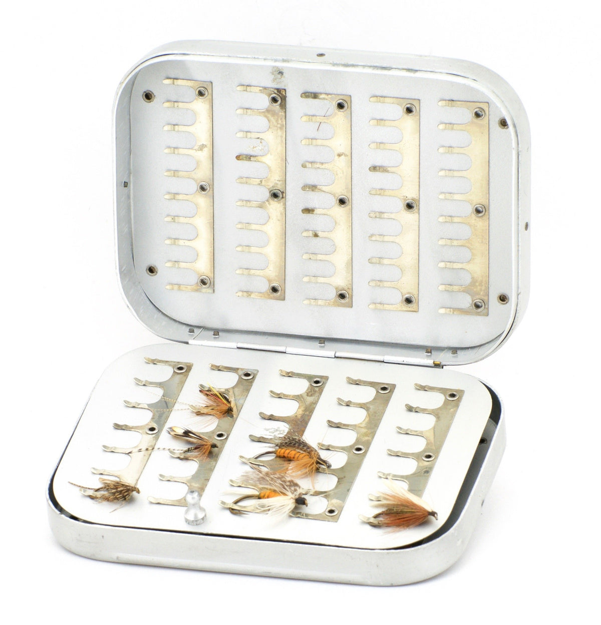 Wheatley Clip Fly Box w/ Flies 