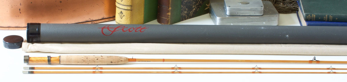 Mario Wojnicki / Scott Rod Co. 7' 2/2 #3 HB Hex Bamboo Rod - overall view