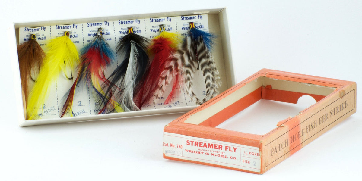 Wright & McGill Carded "Perfect Strike" Trout Flies and Streamer Flies