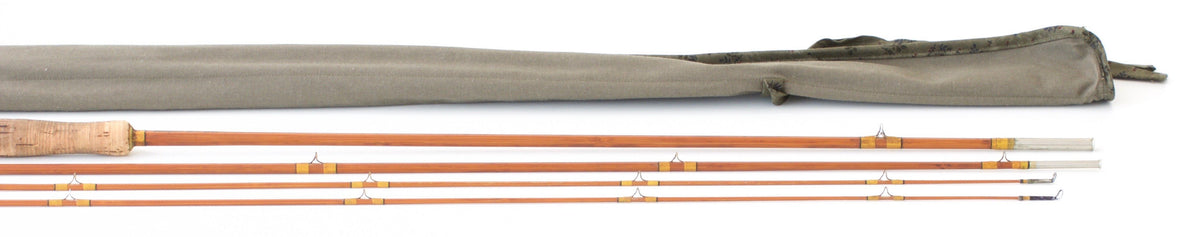Phillipson Powr Pakt Bamboo Rod 8'6 5-6wt - handle grip and reel seat detail
