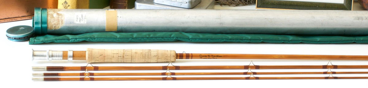 Needham, Omar H. -- "Salmon" Bamboo Rod 9'3" 3/2 8wt 