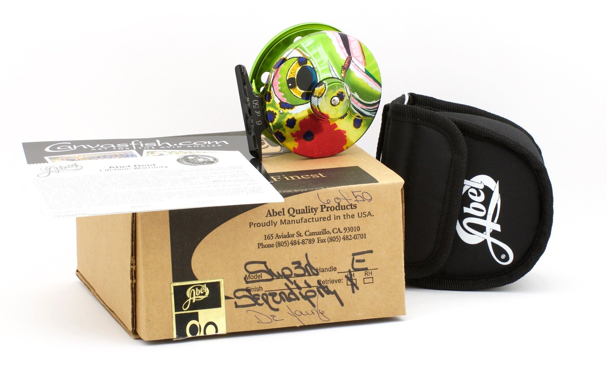 Abel Super 3N DeYoung Fly Reel