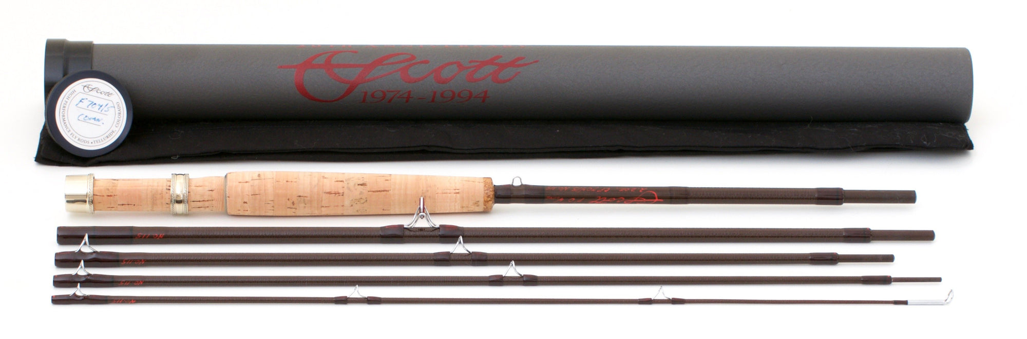 Scott Rod Co. 20th Anniversary Fiberglass Fly Rod 