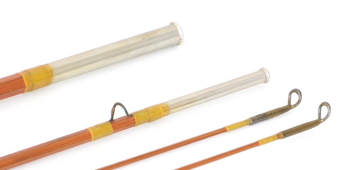 Phillipson Pacemaker Bamboo Rod 8' 3/2 5wt - rod sections with wraps