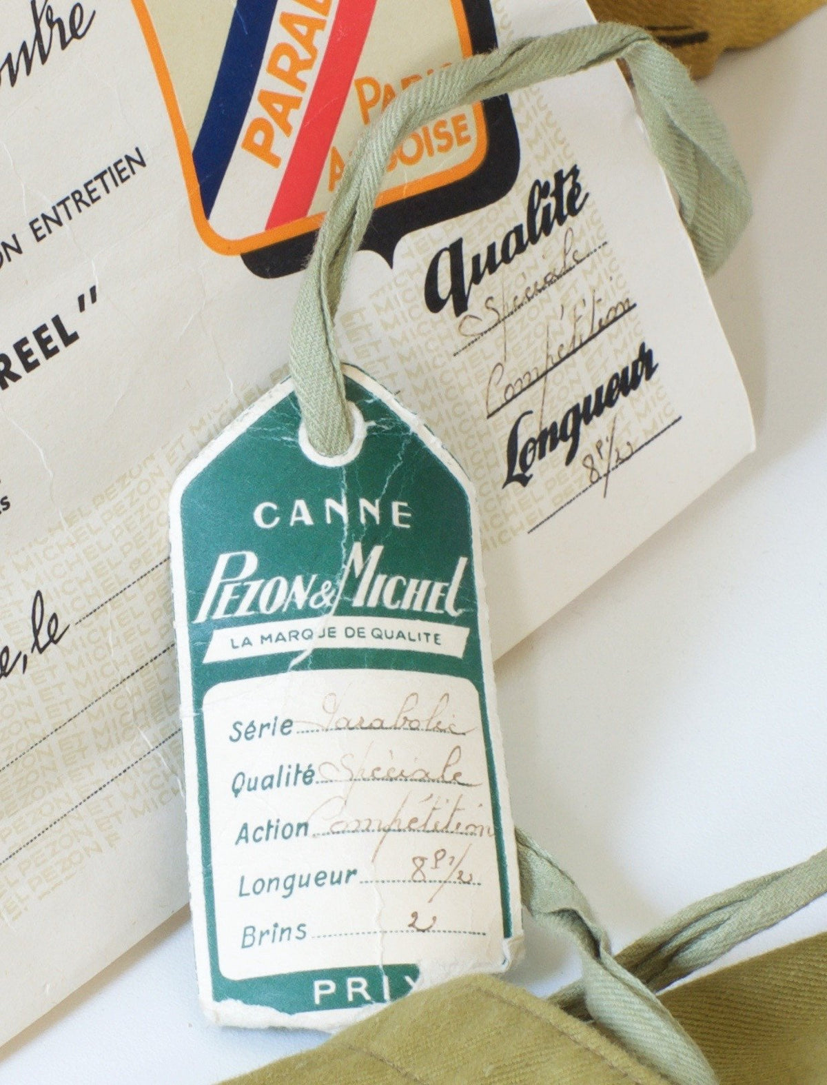 Pezon et Michel - Parabolic Speciale Competition Bamboo Rod 8'6" 2/1