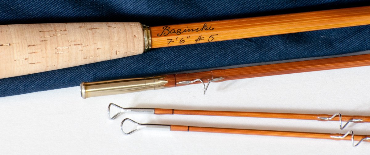 Baginski, Rolf - "Westwind" Bamboo Rod 7'6 3/2 5wt 