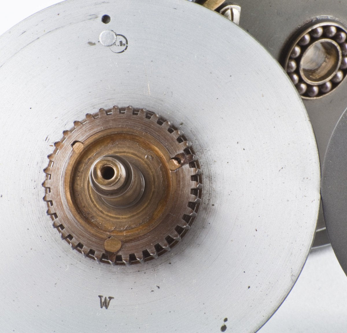 Hardy Perfect 3 3/8" 1912 fly reel - red agate