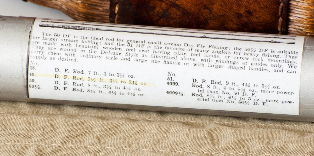 Leonard, HL - Model 49DF Tournament Bamboo Rod 