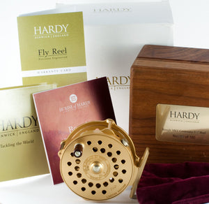 Hardy Bougle MKV Centenary Limited Edition 3 1/2" Fly Reel - Gold 