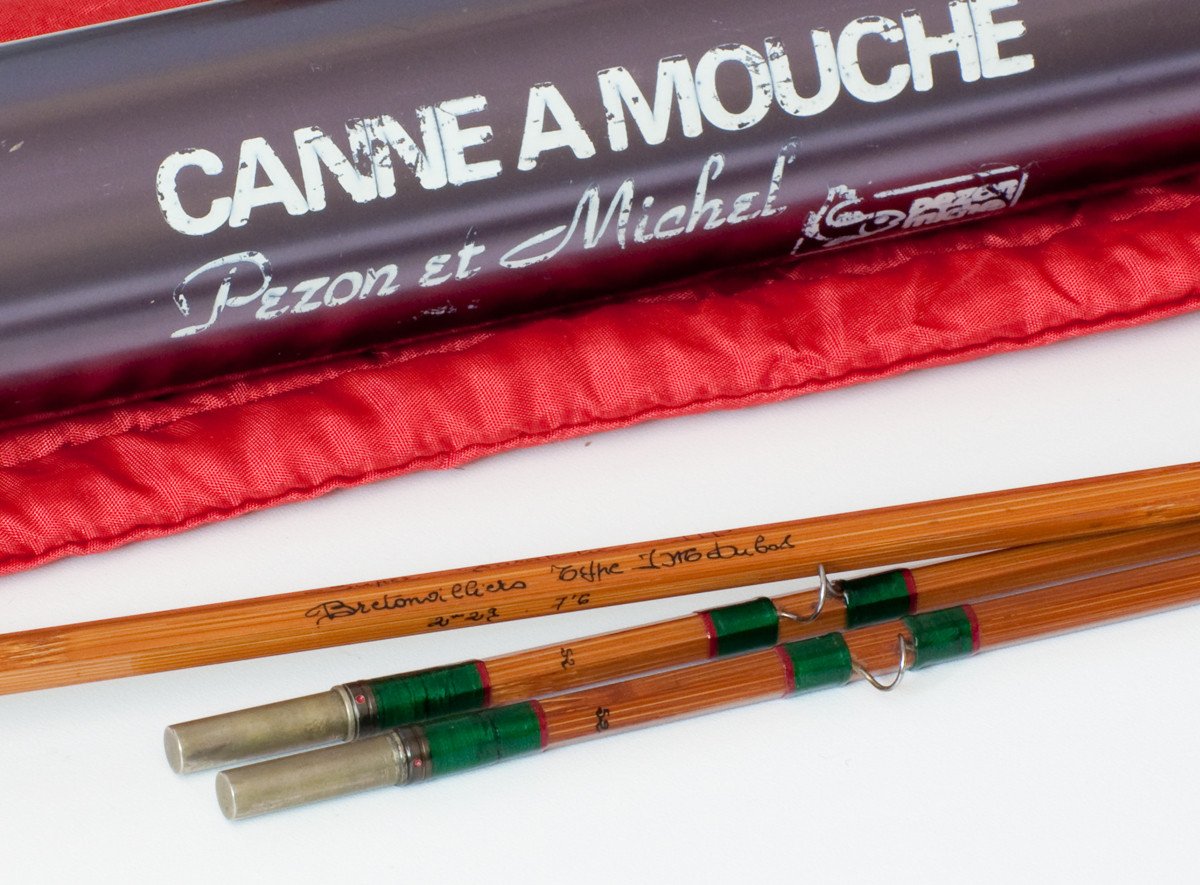Pezon et Michel "Bretonvilliers - Type Dubos" Bamboo Rod 7'6 5wt 