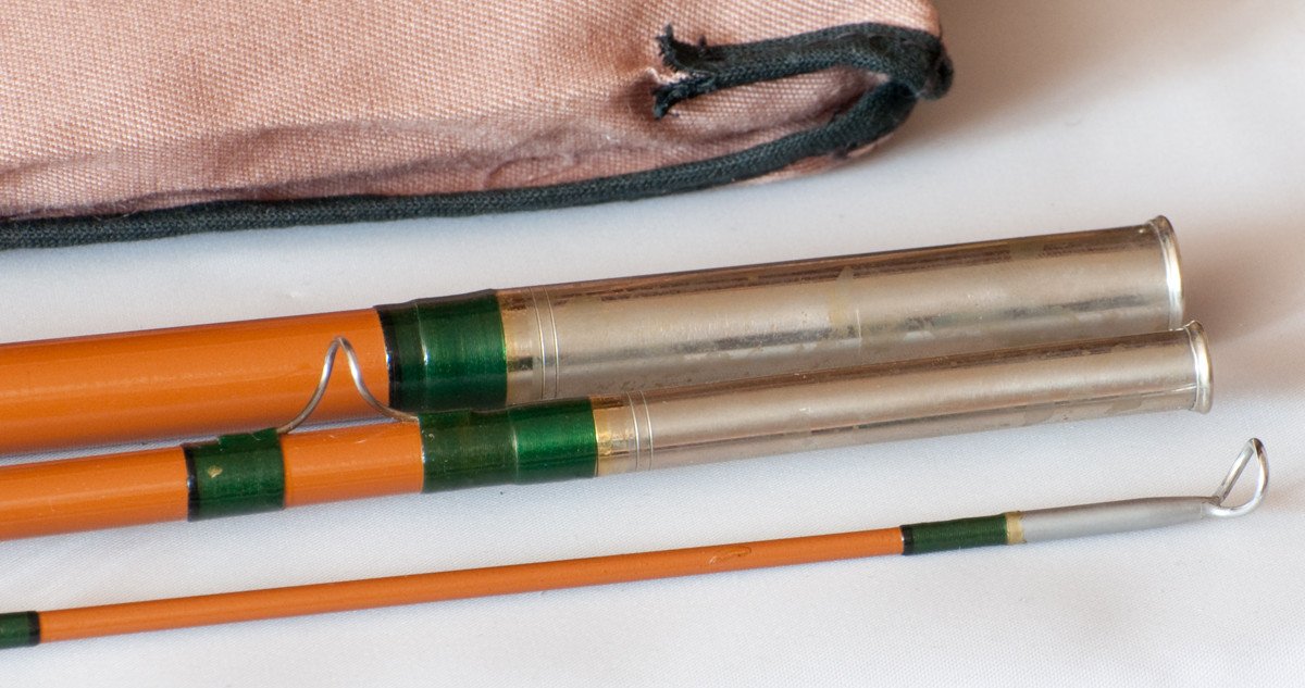 Abercrombie & Fitch "Monogram Salmon" 9' 8wt fiberglass rod