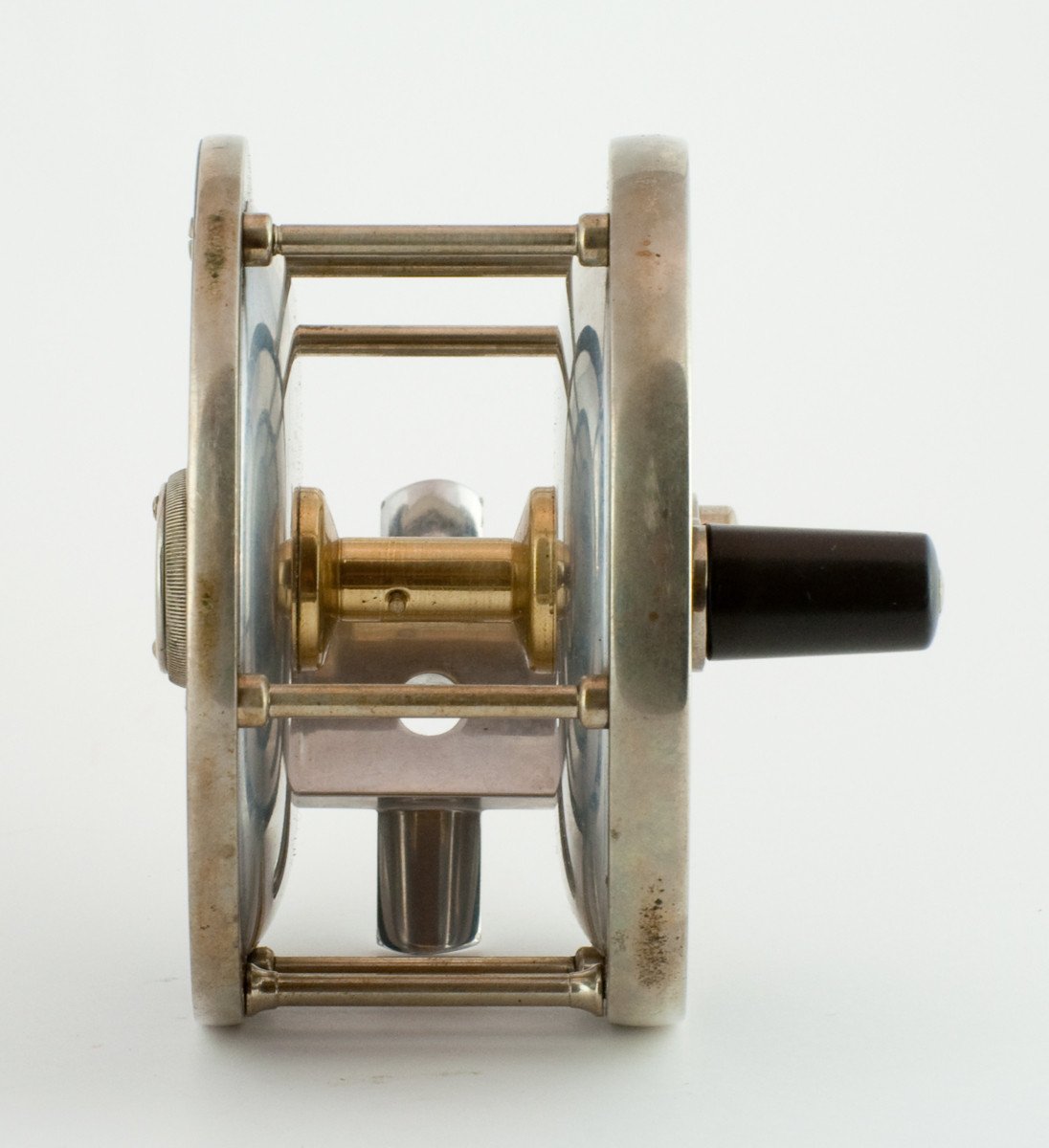 Edward Vom Hofe Model 423 Restigouche 6/0 Fly Reel with Leather Case - LHW