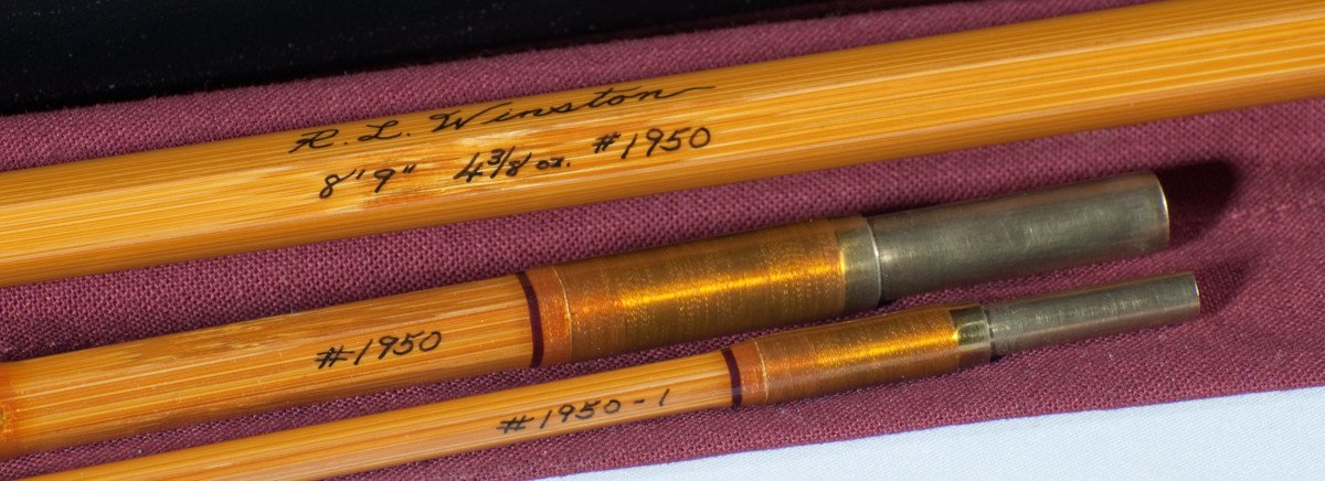 Winston Bamboo Rod 8'9 7-8wt 3/1 Brackett-era