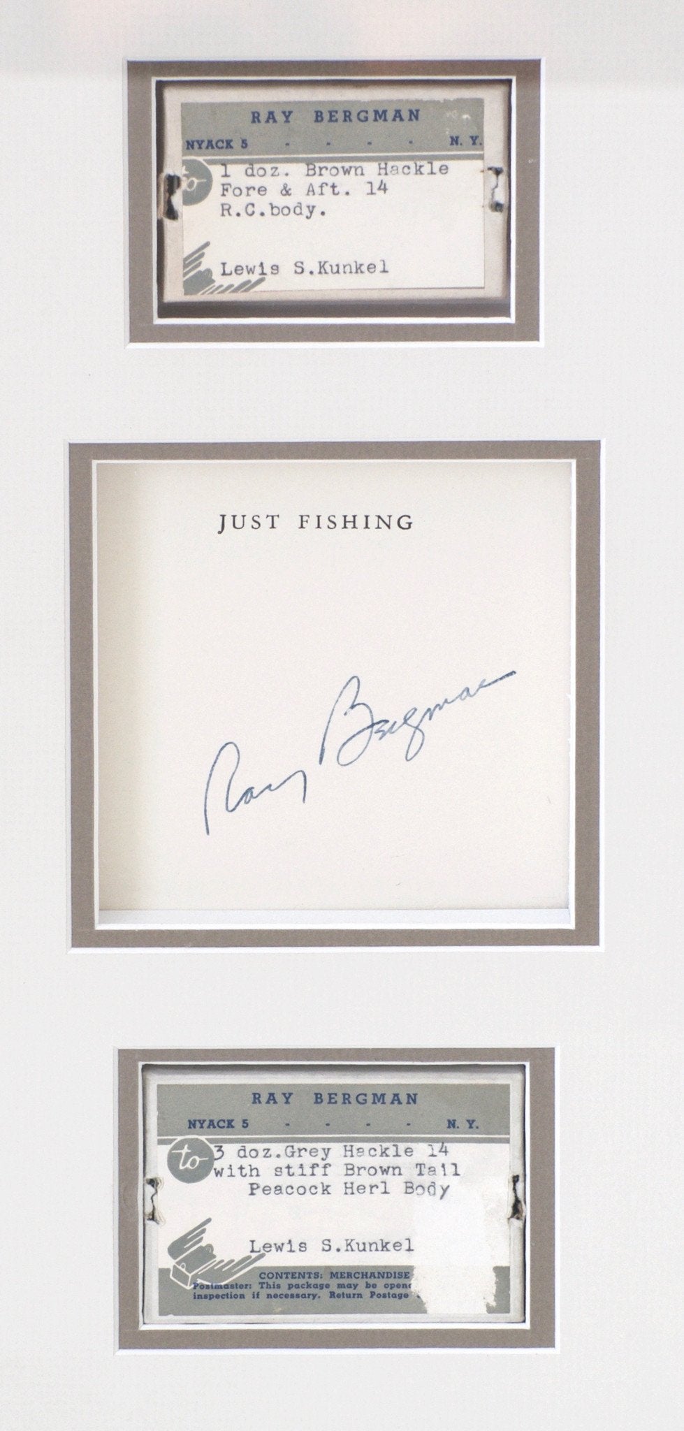 Bergman, Ray - Framed Flies 