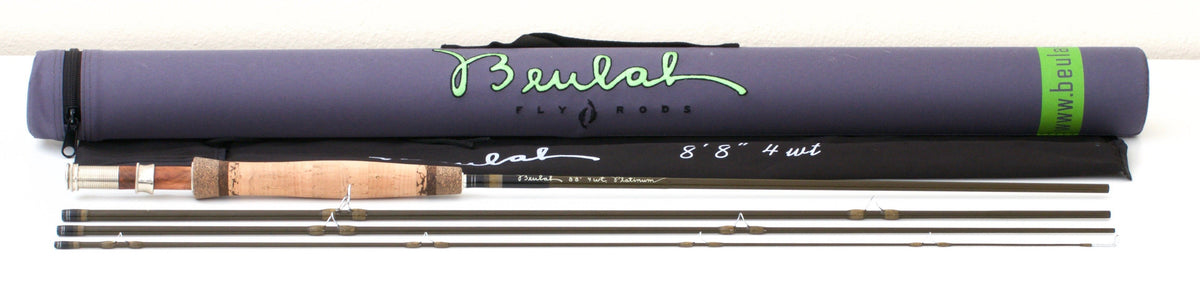 Beulah Platinum 8'8 4wt 4 pc Graphite Fly Rod 