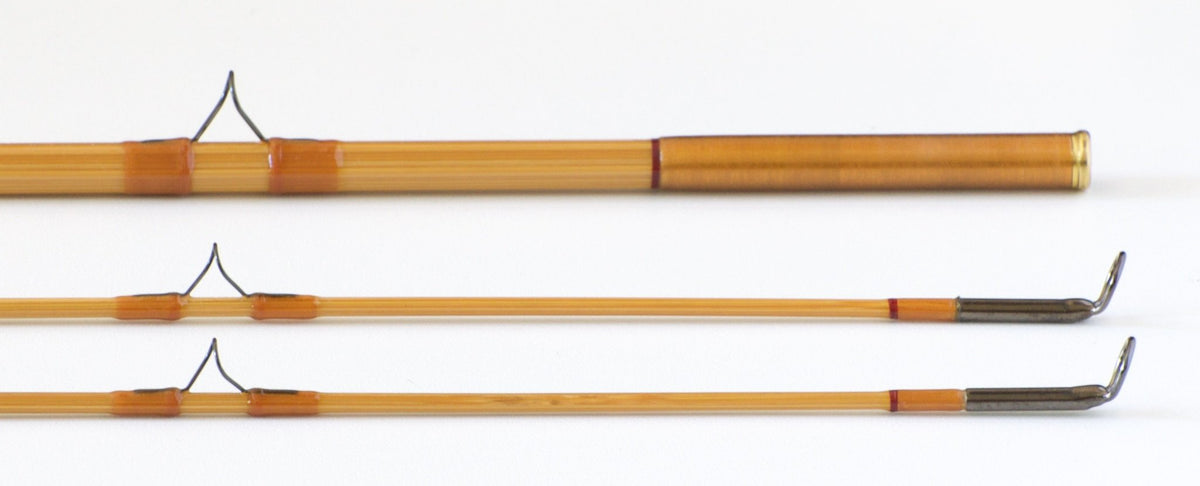 R.L. Winston Bamboo Rod 8'6" 2/2 #7 - rod sections with wraps