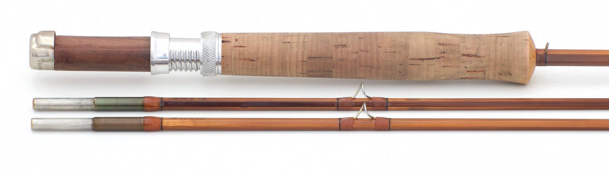 Bob Summers Deluxe Model 856 Bamboo Rod 8' 2/2 #5/6 - maker signature and rod markings