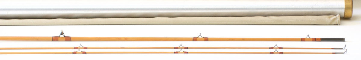 Jim Schaaf Dickerson Model 7613 Bamboo Fly Rod 7'6" 2/2 #4/5 - overall view