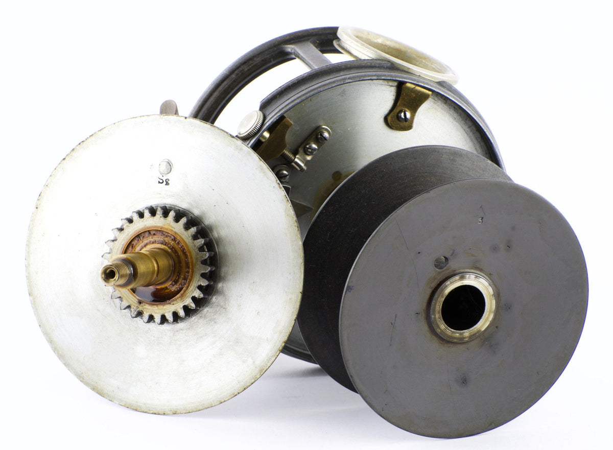 Hardy Perfect 3 1/2" Wide Drum 1912 Check Fly Reel 