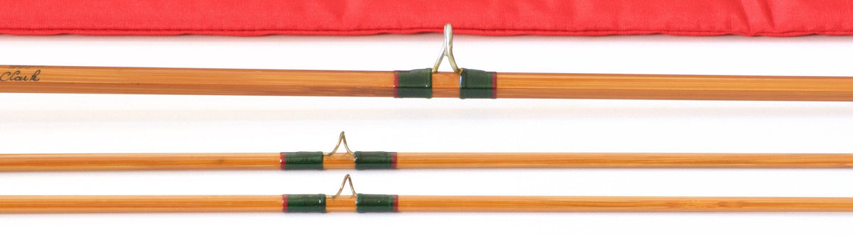 Pezon et Michel Super Parabolic PPP, "Featherweight" Type Glenn Clark Bamboo Rod 6'3 5wt 