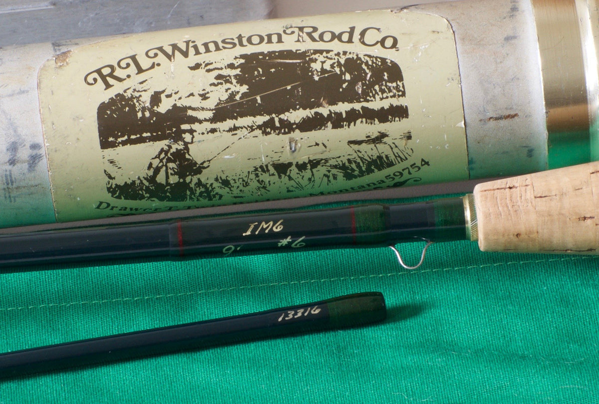 Winston IM6 Graphite Rod 9' 6wt 2pc