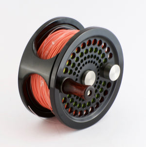 Abel Big Game Series No. 4 fly reel and two spare spools