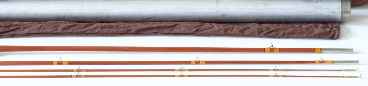 Phillipson Powr Pakt Bamboo Rod 8'6 3/2 6wt - handle grip and reel seat detail