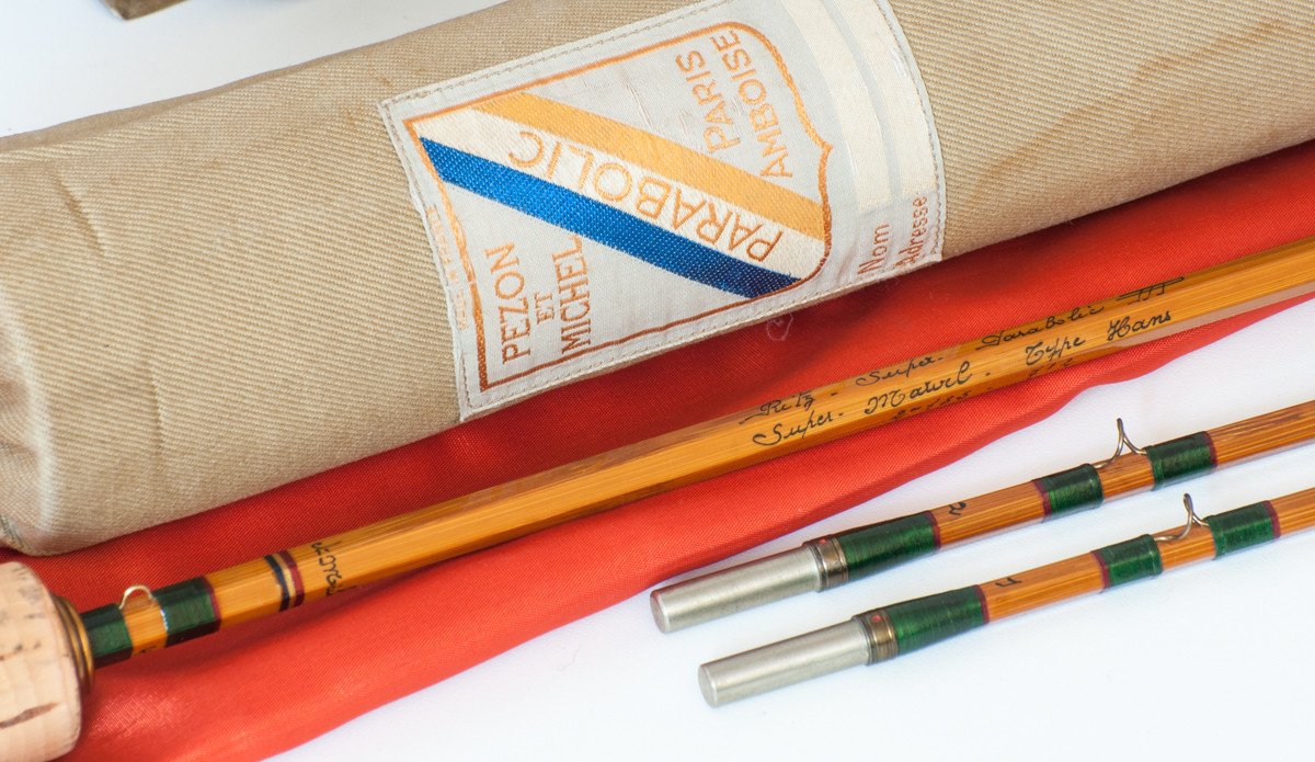 Pezon et Michel Super Parabolic PPP, "Super Marvel - Type Hans" Bamboo Rod 7'2 2/2 5wt 