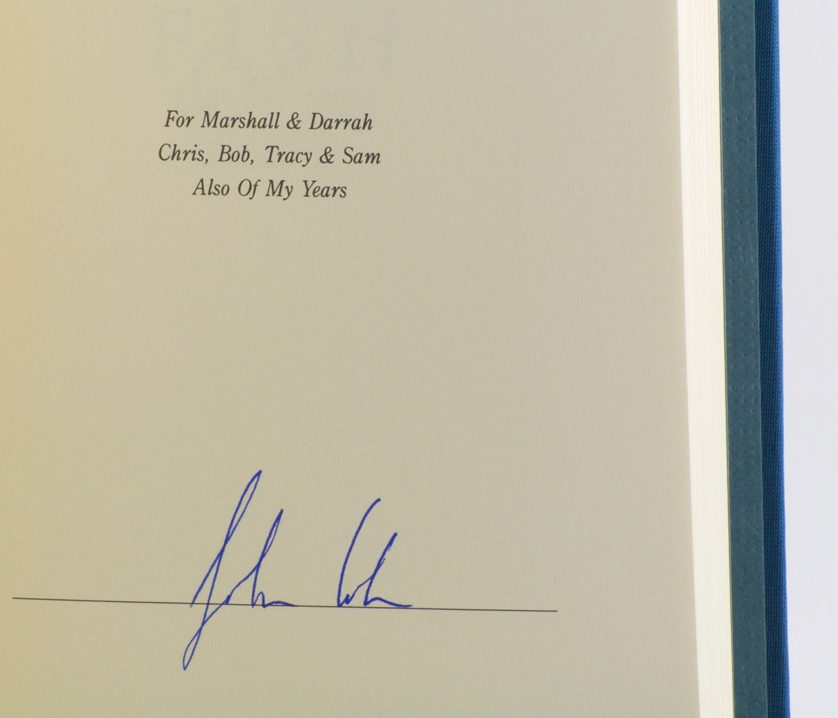 Cole, John - "Fish of my Years"