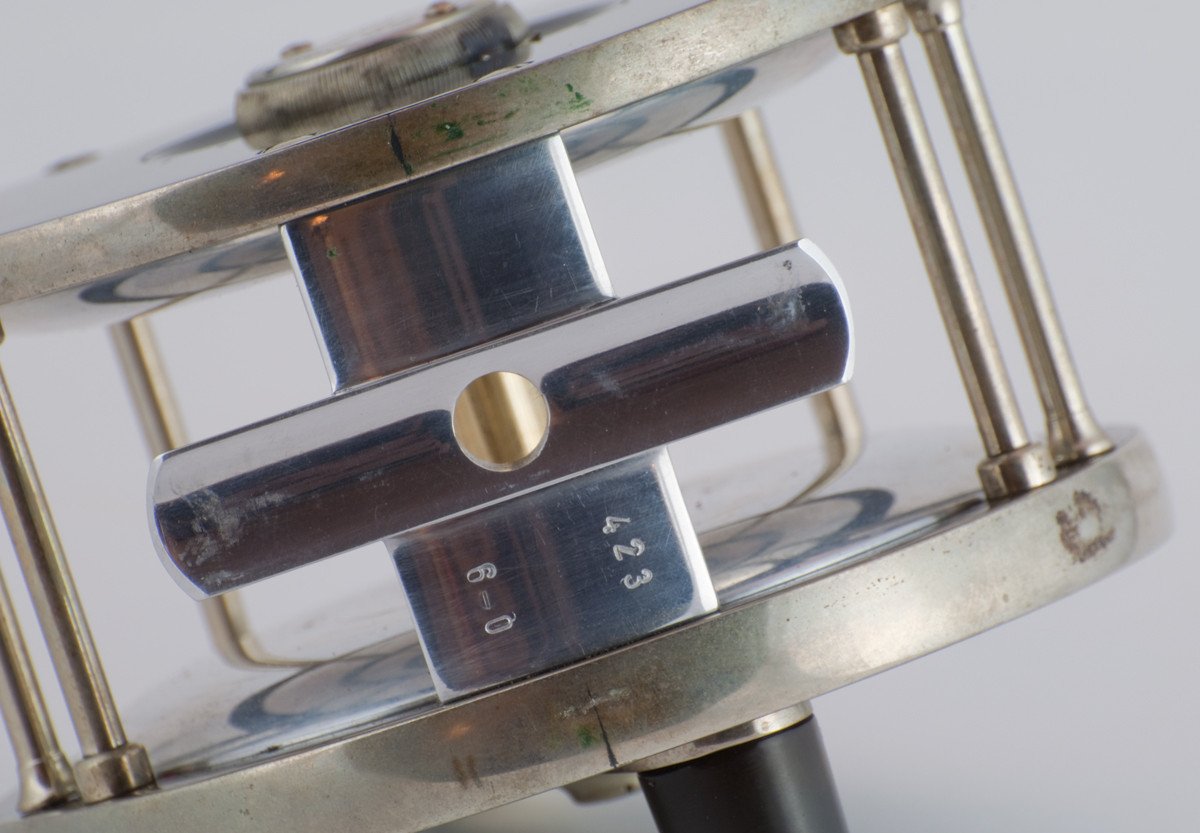 Edward Vom Hofe Model 423 Restigouche 6/0 Fly Reel with Leather Case - LHW