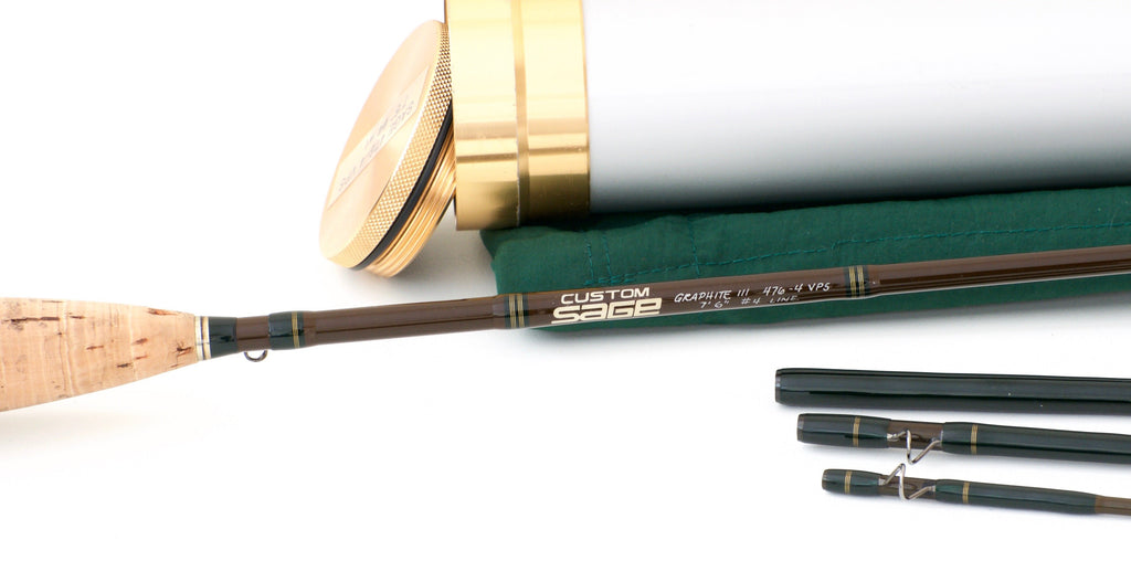 Sage - Custom VPS 7'6 4wt 4 pc. Graphite Rod - Spinoza Rod Company