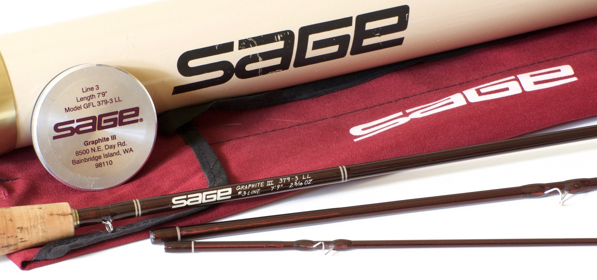 Sage LL 379-3 Graphite Rod 