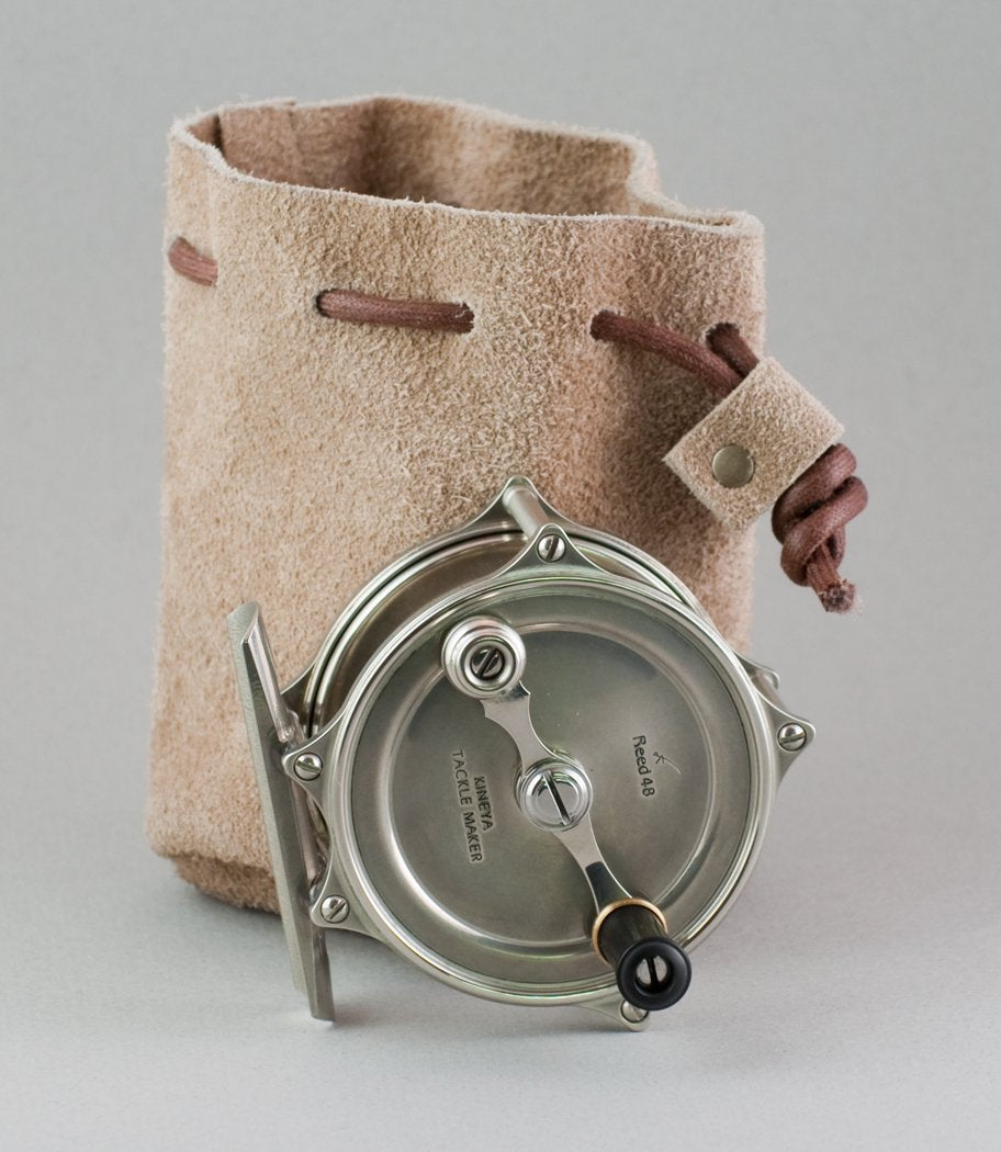 Kineya Reed 48 Nickel Silver Raised Pillar Fly Reel