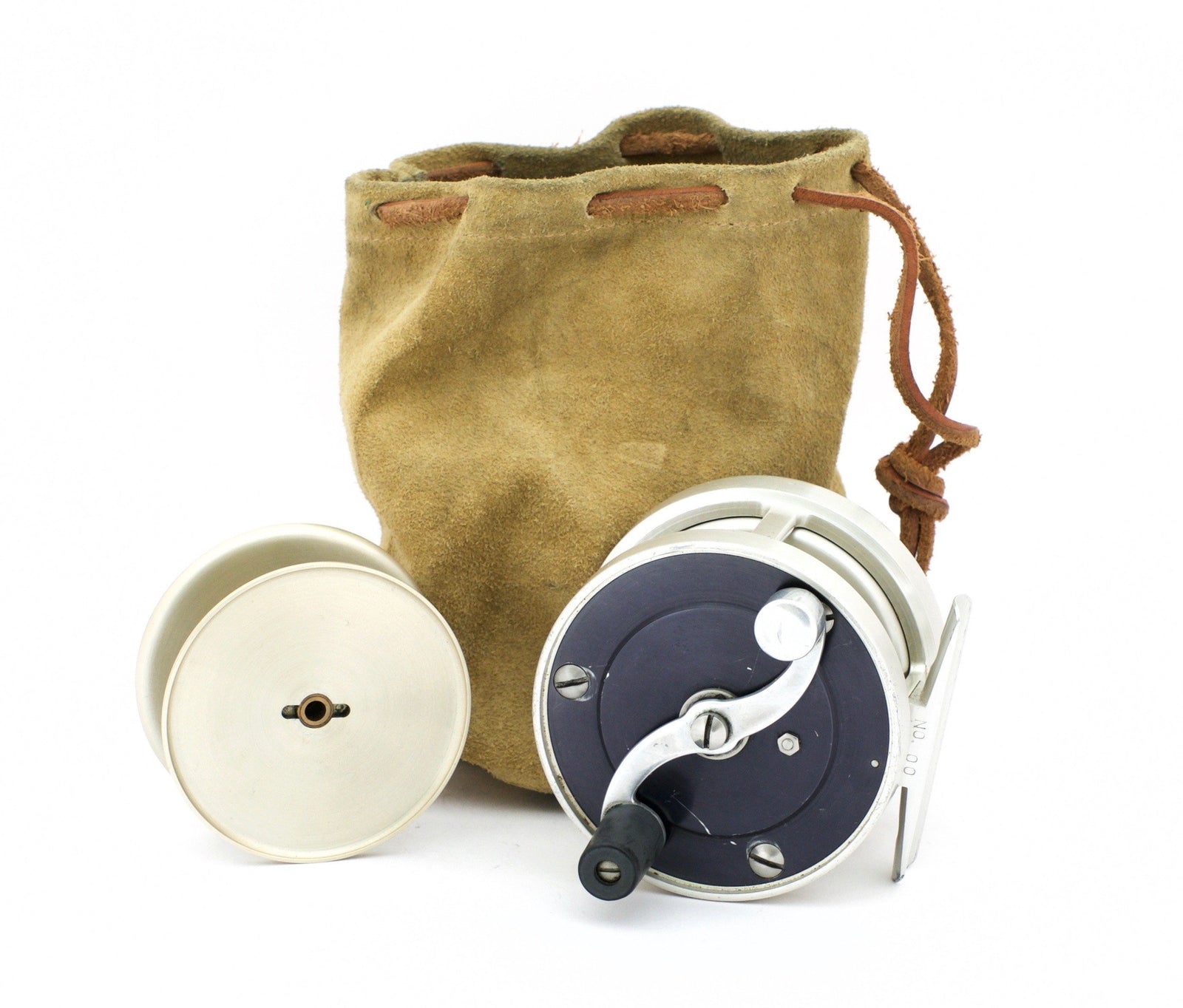 Bogdan Model 00 Fly Reel and Spare Spool