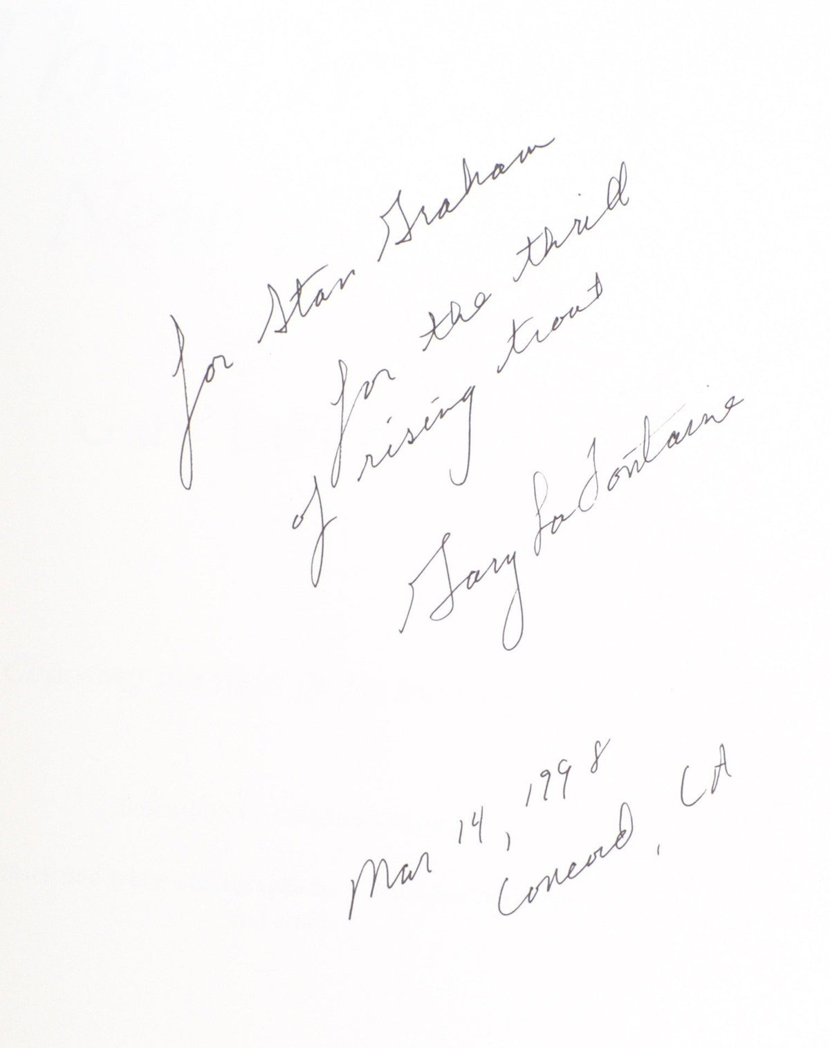 LaFontaine, Gary - "The Dry Fly: New Angles" 