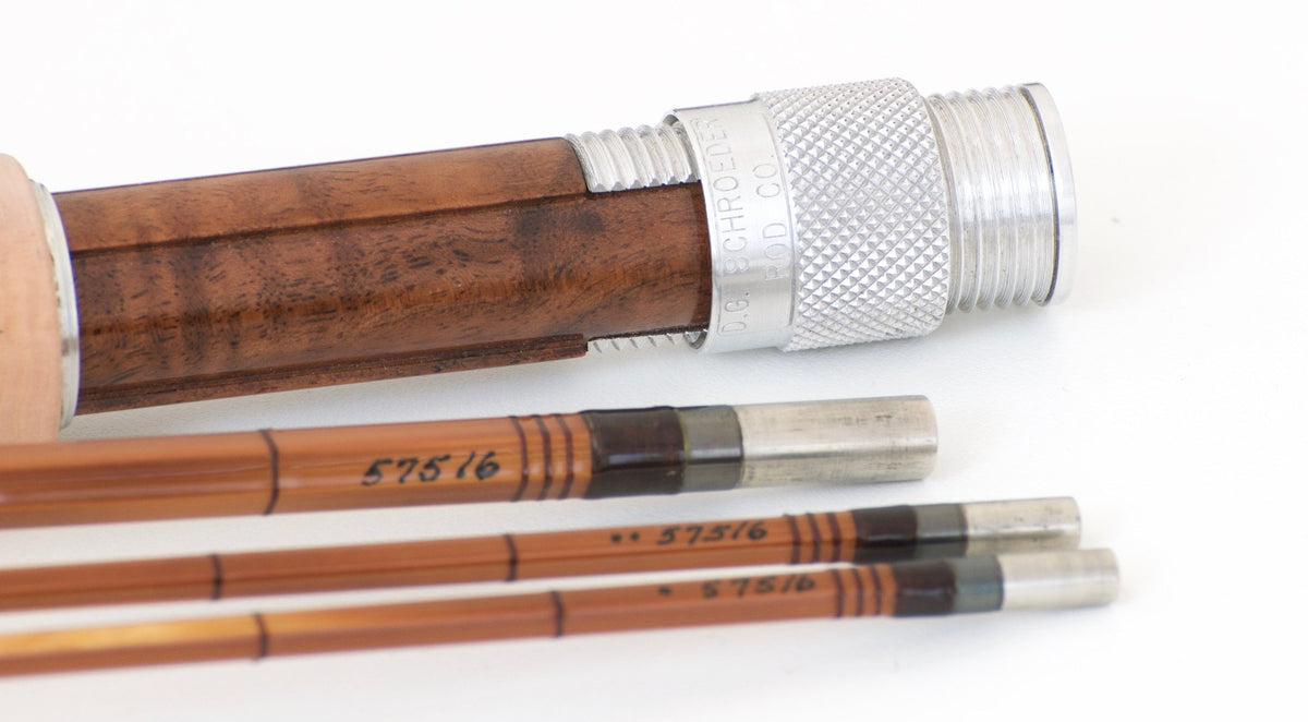 Schroeder, Don -- 8' 3/2 5wt Bamboo Rod - Deluxe Grade Finish 