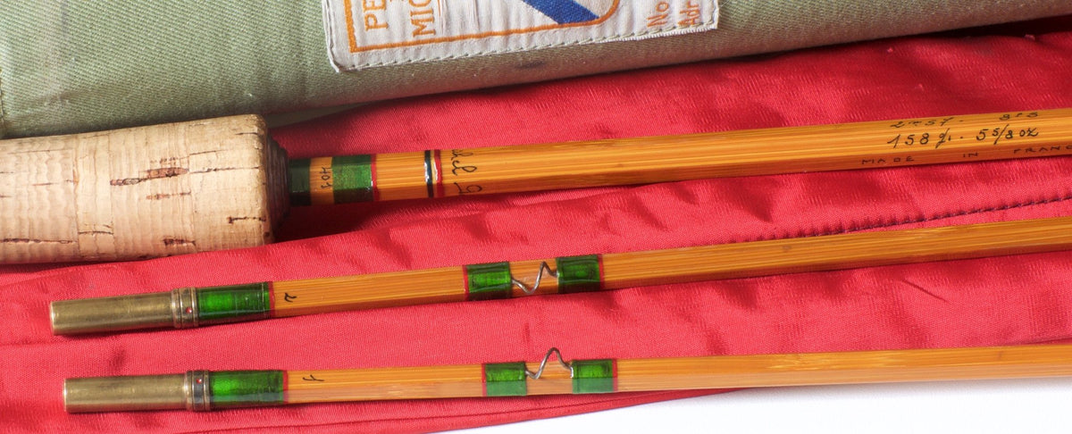 Pezon et Michel Super Parabolic PPP, Fario Club Bamboo Rod 8'5 2/2 5-6wt 