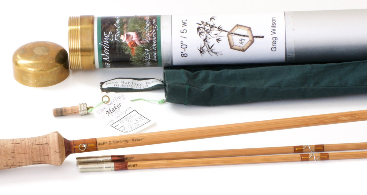 Norling, Dave - Hollowbuilt Bamboo Rod - 8' 5wt 