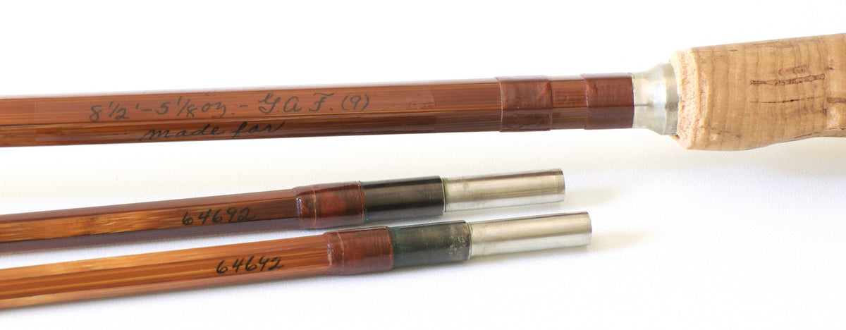 Orvis Wes Jordan 8'6 8wt Bamboo Rod with Leather Tube