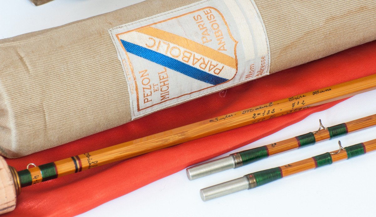 Pezon et Michel Super Parabolic PPP, "Super Marvel - Type Hans" Bamboo Rod 7'2 2/2 5wt